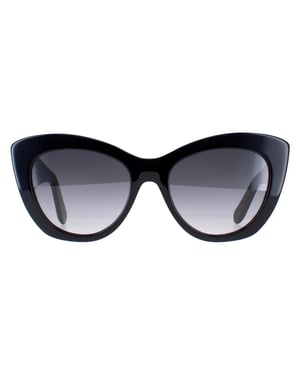 Salvatore Ferragamo SF1022S 001 zwart grijs gradiÃ«nt zonnebril
