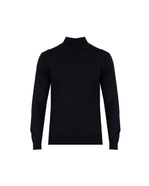 Xagon Man stoppen Turtleneck Mannen blauw