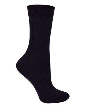 Steven - Dames 1 Paar Originele Merino Wollen Sokken - Outdoor Boot Sokken - Zwart
