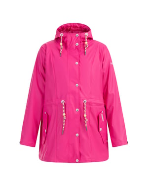 Schmuddelwedda Grote maat regenjas bridgeport Dames ROZE-280