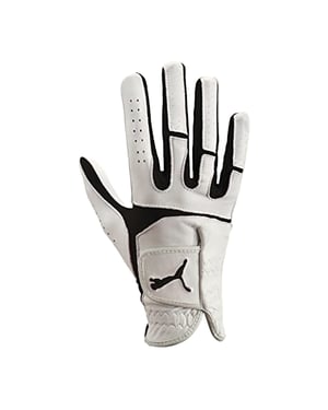 Puma Rechterhand Leren Flex Lite Performance Golfhandschoen Dames Wit 908184 01