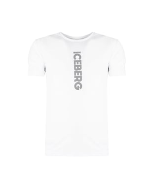 Iceberg T-Shirt C-Neck Mannen Wit
