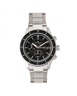Breed Maverick chronograaf armbandhorloge met datum