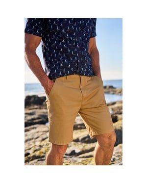 Mountain Warehouse Heren Biologische Chino Shorts (Licht Beige)