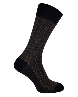 Sock Snob - Gedessineerde bamboe sokken voor heren - Stijl 11