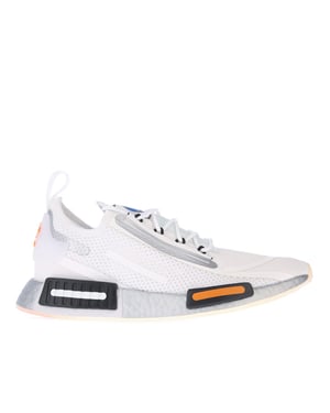 Men's adidas Originals NMD_R1 Spectoo Trainers in White Black