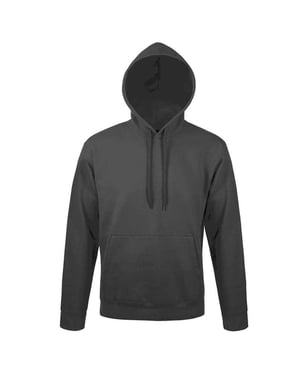 SOLS Unisex Snake Hoodie voor volwassenen (Donkergrijs massief)
