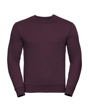 Russell Heren Authentieke Sweatshirt (Slimmer Cut) (Bourgondië)