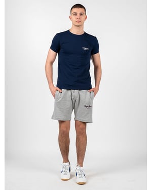 Iceberg T-shirt C-neck Mannen blauw