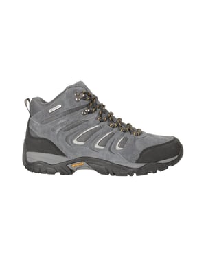 Mountain Warehouse Heren Aspect Extreme Wolverine Suede IsoGrip wandelschoenen (Grijs)
