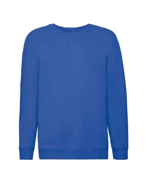 Fruit of the Loom Sweatshirt met Drop Shoulder voor Kinderen/Kinderen (Koningsblauw)