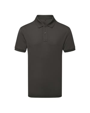 Asquith & Fox Heren Glacier Tech Poloshirt (Houtskool)