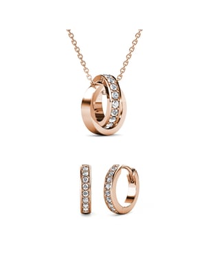 Circle Hoop Sets - Oostenrijks kristal