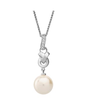 Orphelia 'Clara' Dames 925 Sterling Zilveren Ketting met Hanger - Zilver ZH-7515