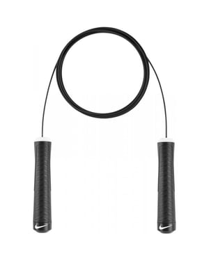 Nike Leren Speed Rope (Zwart)