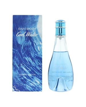 Davidoff Cool Water Oceanic Edition Voor Vrouwen Eau de Toilette 100ml Spray Voor Haar