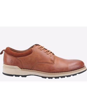Hush Puppies Dylan Suède Herenschoenen Met Veters In Het Bruin