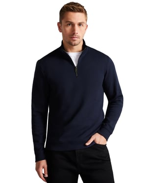 Ted Baker heren Sweat met halve rits - Antram