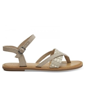 Toms Lexie Beige Dames Sandalen