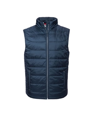 Russell Heren Nano Gewatteerde Bodywarmer (Franse marine)