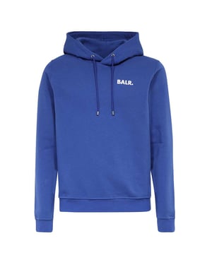 BALR. Hoodies Brand Straight Hoodie Blauw