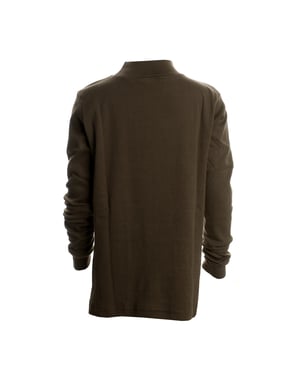 Unisex LPG700 t-shirt met lange mouwen en halve hals voor jongens en meisjes