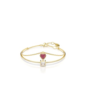Swarovski 'Chroma' Dames Goudkleurige Metalen Armband - Goud 5683835