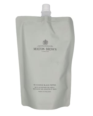 M.Brown Re-Charge Zwarte Peper Bad- & Douchegel - Navulling 400 ml