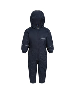 Regatta - Geweldige Outdoors Peuter Splosh III Waterbestendige Regenpak (Navy)