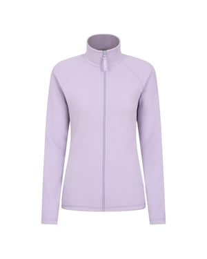 Mountain Warehouse Dames/Dames Raso Fleece Jas (Lila)