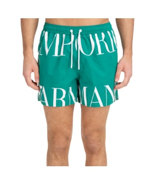 Emporio Armani herenbadpak met origineel logo