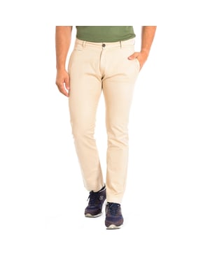 Lange broek met rechte snit en zomen TMT014-TL121 voor heren