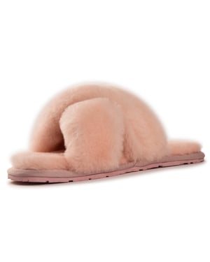 Aus Wooli Australia Vrouwenpantoffels van schapenwol Brighton