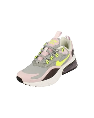 Nike Air Max 270 React Gs Bq3 Grijze Sneakers