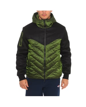Gewatteerd jack met capuchon AMF21275 man