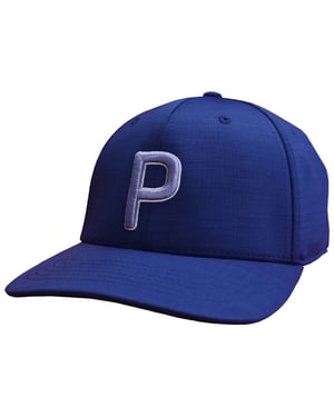 Puma P 110 Flexfit Verstelbaar Blauw Heren Golf Cap 022537 30