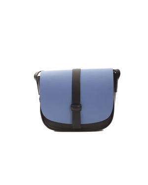 Pompei Donatella Vrouwen Blauw Leren Crossbody Tas