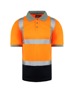 Dickies Veiligheid Heren Oranje Poloshirt