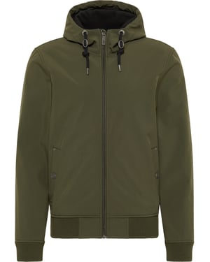 Mo softshell blouson Heren donkere olijf