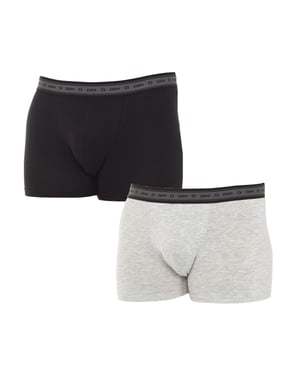Pack-2 Boxers Groen Bio ademende stof D0A6C man