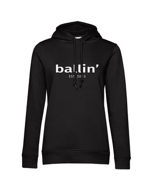 Ballin Est. 2013 Hoodies Wmn Hoodie Zwart