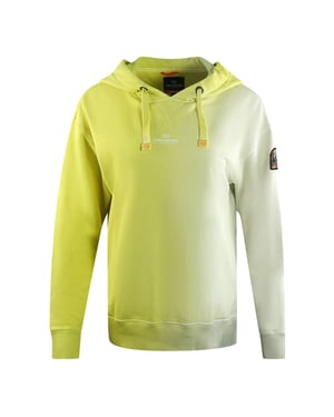 Parajumpers Cher Shaded Brand Logo Faded Yellow Hoodie