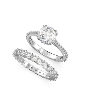 Swarovski 'Constella' Dames Ring van Basismetalen - Zilver 5649216
