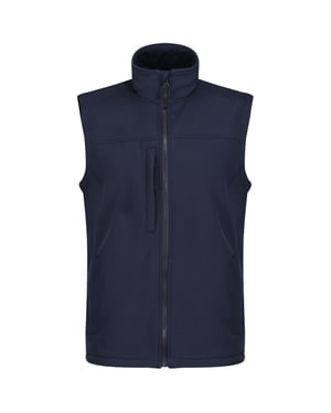 Regatta Heren Flux Softshell Bodywarmer / Mouwloos Jasje Waterafstotend en Windbestendig (Marine /Navy)