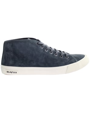 Seavees California Special Night Suede Blauw Herenschoenen