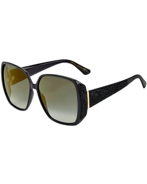 Jimmy Choo Cloe 807 FQ zwarte zonnebril