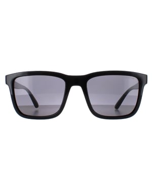Arnette AN4302 Catfish 281880 zwarte gradiÃ«nt metalen blauwe donkerblauwe zonnebril
