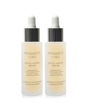 2 x Vitamine C + CBD serum 30ml