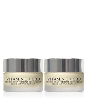 2 x Vitamine C + CBD Oogcrème 15ml