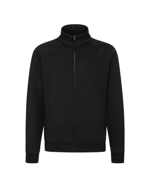 Fruit of the Loom Sweatjack Heren Premium (Zwart)